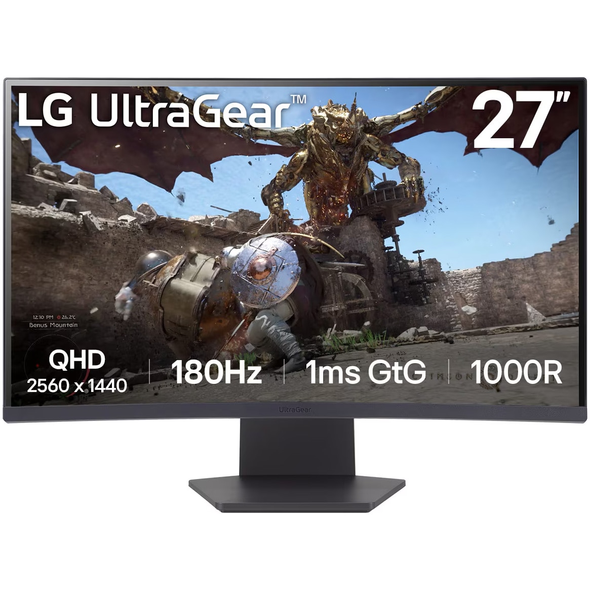 LG UltraGear 27GS60QC 27" QHD VA 180Hz