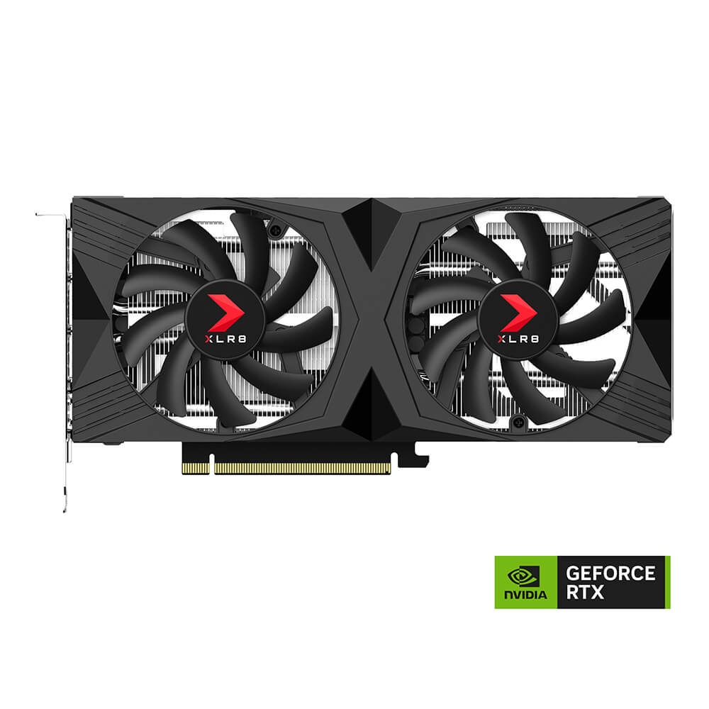 PNY GeForce RTX 4060 Ti OC XLR8 Gaming Verto Dual Fan, 8GB GDDR6, 128-bit