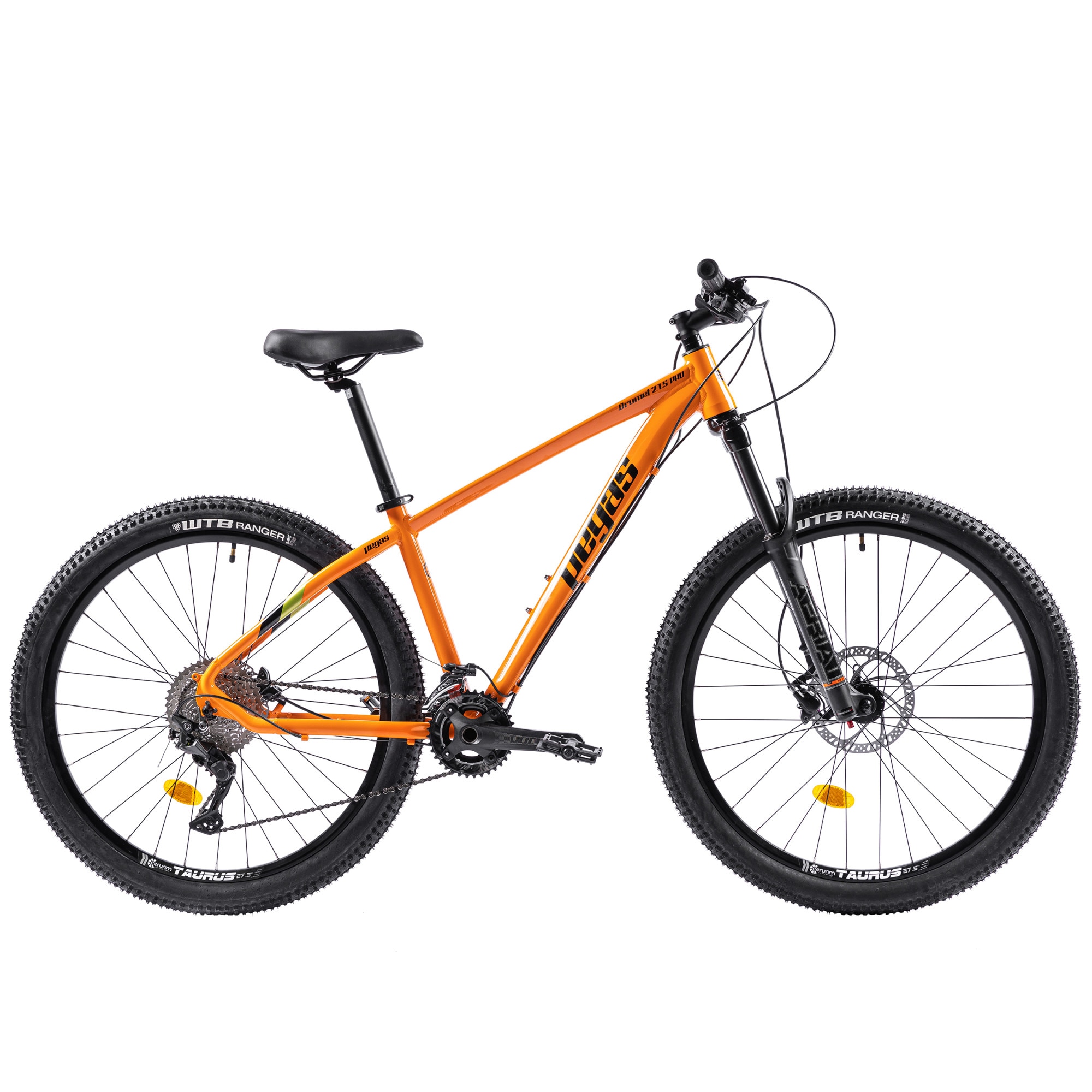 Bicicletă Pegas Drumeț Pro S, 27,5", portocaliu/gri (clasică city/trekking, fără motor)
