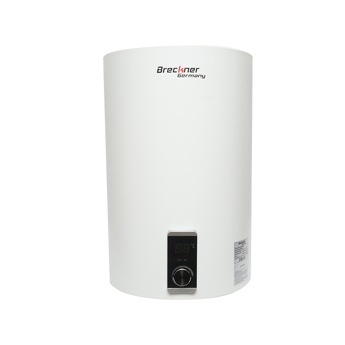 Boiler electric Breckner Germany BK69841, 50 L, 1500 W, IPX4, montaj vertical