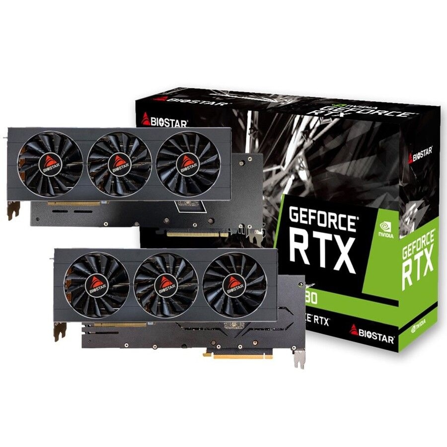 Biostar GeForce RTX 3080, 10GB GDDR6X, 320-bit