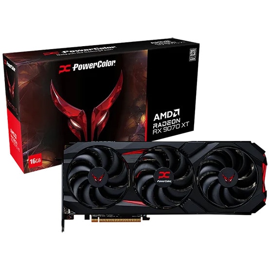 PowerColor Red Devil AMD Radeon™ RX 9070 XT, 16GB GDDR6, 256-bit