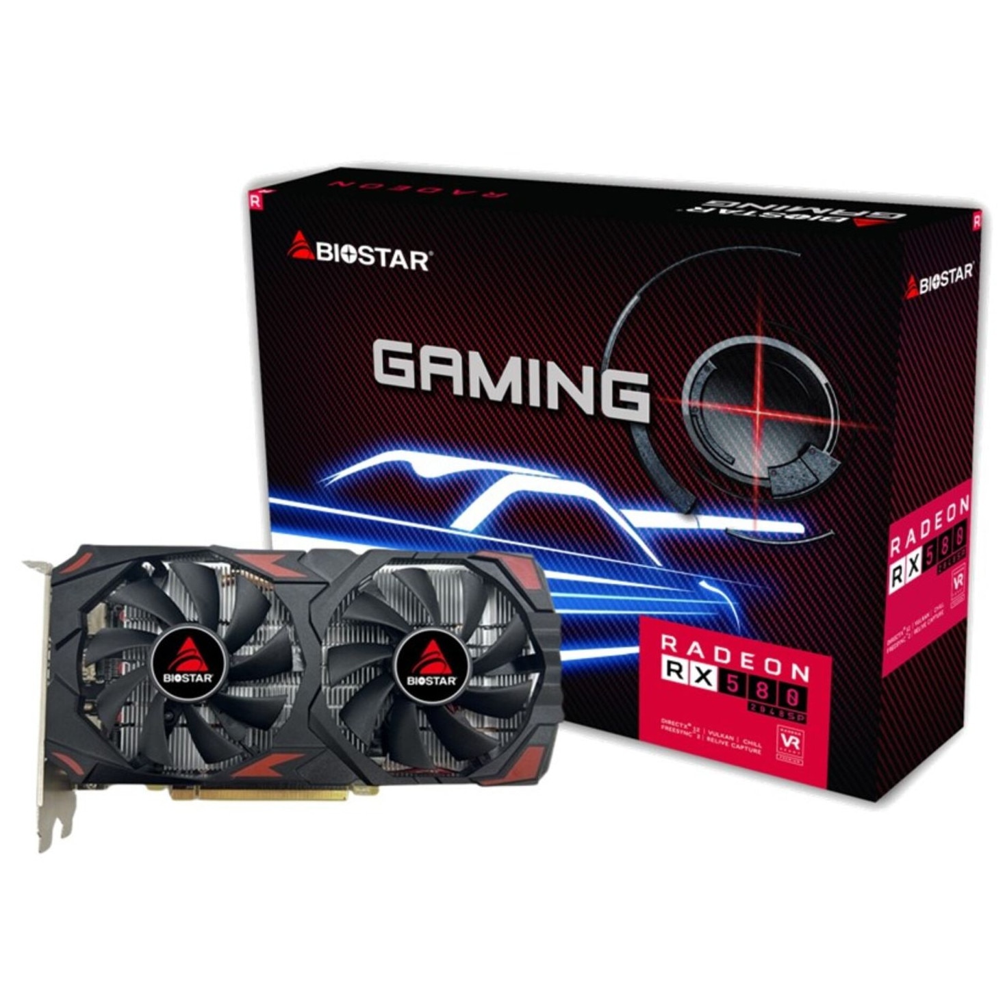 Biostar Radeon RX 580 2048SP, 8GB GDDR5, 256-bit