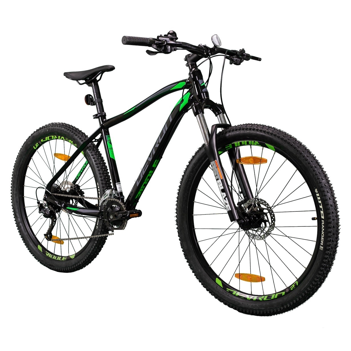 Bicicletă MTB Devron 2023 RM2.7, 27,5", cadru L, negru (clasică, fără motor)