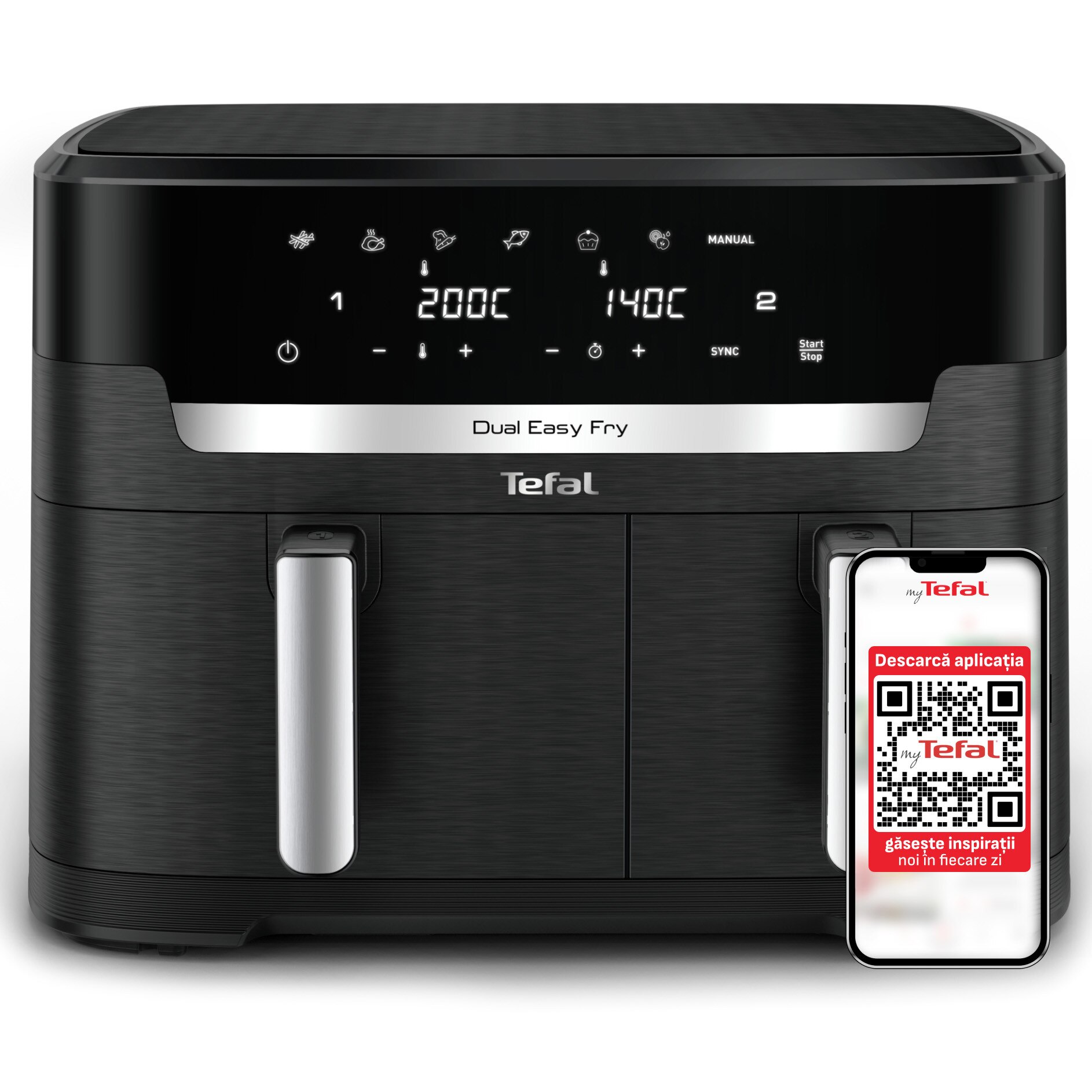 Friteuze cu aer cald Tefal