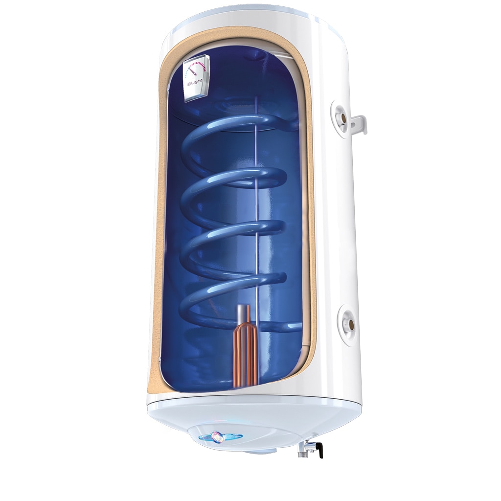 Boiler termoelectric cu serpentină Tesy BiLight, 2000 W, 80 L, serpentină pe dreapta, 0,8 MPa, 18 mm